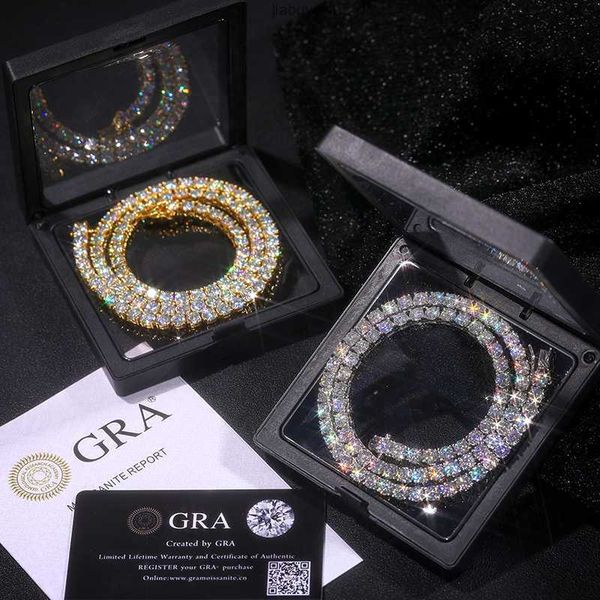 new packaging gift box 925 sterling silver vvs moissanite diamond cluster tennis chain necklace for women
new packaging gift box 925 sterling silver vvs moissanite diamond cluster tennis chain necklace for women