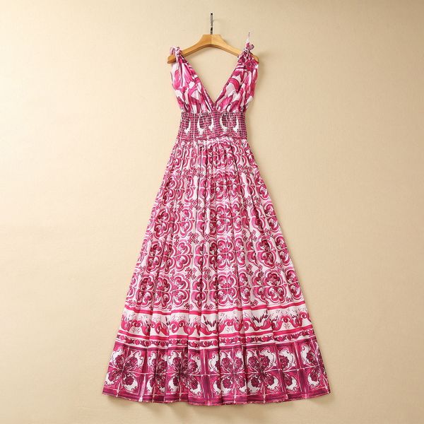 european and american women's dress 2023 summer new style bow sleeveless v-neck red court print fashion pleated dress, Black;gray
european and american women's dress 2023 summer new style bow sleeveless v-neck red court print fashion pleated dress, Black;gray