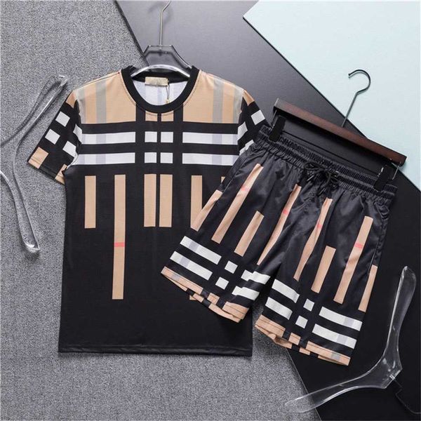 summer tracksuits brand printing men's short sleeve suit fitness fashion leisure sports super cool black t-shirt shorts 2-piece set #00, Gray
summer tracksuits brand printing men's short sleeve suit fitness fashion leisure sports super cool black t-shirt shorts 2-piece set #00, Gray