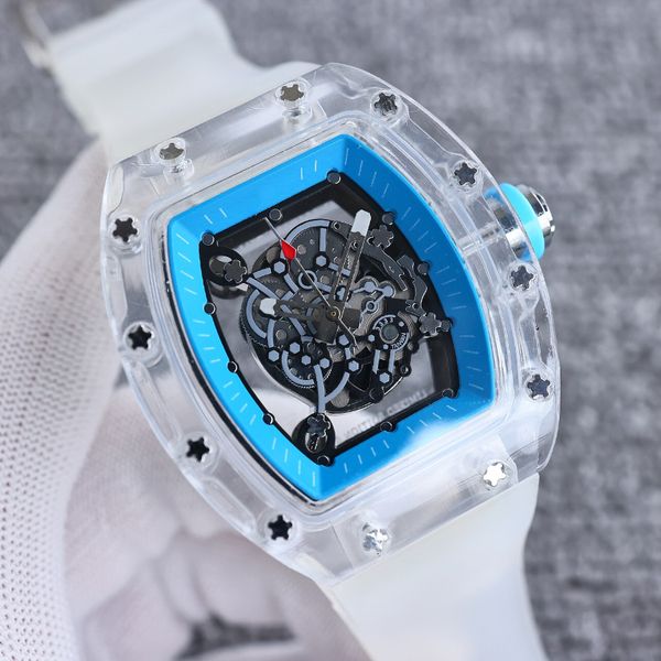 2023 new automatic watch men's watch designer luxury iv full function mechanical movement watch silicone strap gift, Slivery;brown
2023 new automatic watch men's watch designer luxury iv full function mechanical movement watch silicone strap gift, Slivery;brown