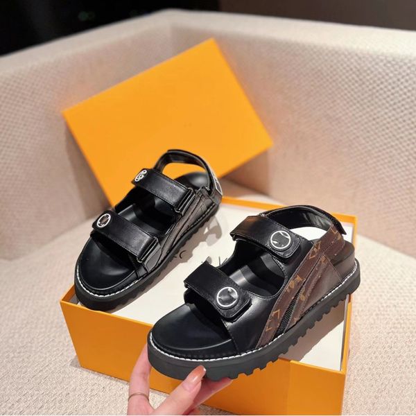 sandals hook-and-loop spring platform leather sandals women's summer beach buckle soft platform sports shoes women's casual sandal, Black
sandals hook-and-loop spring platform leather sandals women's summer beach buckle soft platform sports shoes women's casual sandal, Black