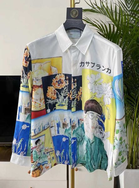 casa mens shirts casablanca designer shirt women's loose long sleeve men casual shirts clothing fashion oil painting oversized -3xl, White;black
casa mens shirts casablanca designer shirt women's loose long sleeve men casual shirts clothing fashion oil painting oversized -3xl, White;black