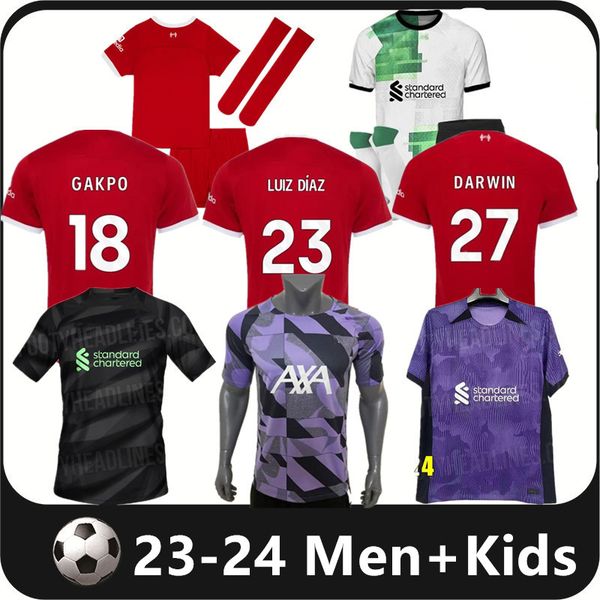 23 24 salah szoboszlai mac allister liverp00l soccer jerseys thiago luis diaz football shirt virgil jota darwin shorts thailand player men k, Black;yellow
23 24 salah szoboszlai mac allister liverp00l soccer jerseys thiago luis diaz football shirt virgil jota darwin shorts thailand player men k, Black;yellow