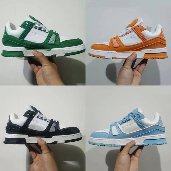 luxury designer casual shoes logo embossed trainer sneaker triple white pink sky blue black green yellow denim low mens sneakers women train
luxury designer casual shoes logo embossed trainer sneaker triple white pink sky blue black green yellow denim low mens sneakers women train