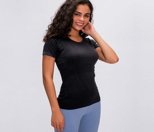 l2067 women fitness yoga shirt quick dry round neck sports t shirt 2021 spring summer shaping running slim breathable yogas short1577703
l2067 women fitness yoga shirt quick dry round neck sports t shirt 2021 spring summer shaping running slim breathable yogas short1577703