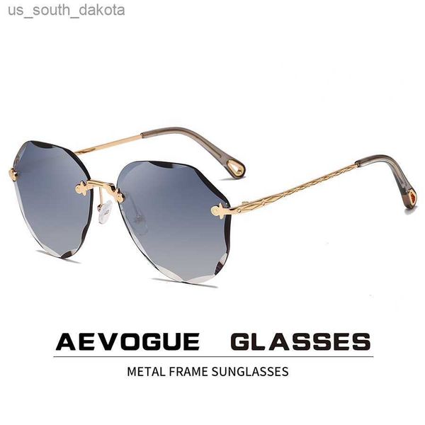 aevogue sunglasses for women ladies rimless diamond cutting lens brand designer ocean shades vintage sun glasses ae0637 l230523, White;black
aevogue sunglasses for women ladies rimless diamond cutting lens brand designer ocean shades vintage sun glasses ae0637 l230523, White;black