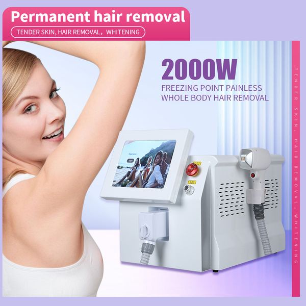 2023 latest 2000w laser 3-wavelength ice platinum portable permanent hair remover, 755nm, 808nm, 1064nm diode laser, Black
2023 latest 2000w laser 3-wavelength ice platinum portable permanent hair remover, 755nm, 808nm, 1064nm diode laser, Black