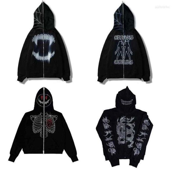 men's hoodies hip hop street style full zip hoodie skull rhinestone reflective print men women y2k sports jacketgzs4k1a8, Black
men's hoodies hip hop street style full zip hoodie skull rhinestone reflective print men women y2k sports jacketgzs4k1a8, Black