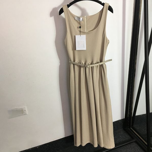 summer sleeveless dress fashion waist belt skirts street style elegant vest dress birthday gift for wife brand dress vacation dresses, Black
summer sleeveless dress fashion waist belt skirts street style elegant vest dress birthday gift for wife brand dress vacation dresses, Black