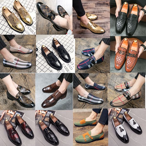 new men dress shoes classic british low heel pu leather leffer shoes double buckle crocodile black brown leather shoes
new men dress shoes classic british low heel pu leather leffer shoes double buckle crocodile black brown leather shoes