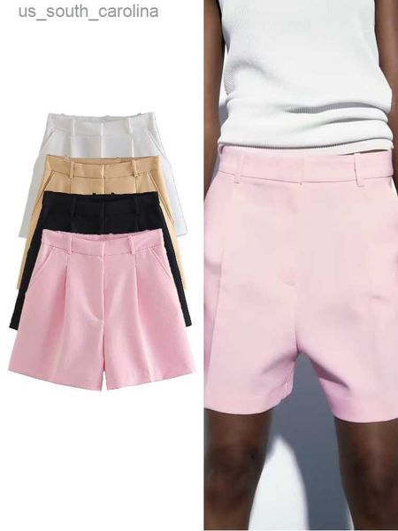 traf summer solid shorts for women 2023 new fashion causal pleated decoration high waist shorts commute high street 4 colors l230522, White;black
traf summer solid shorts for women 2023 new fashion causal pleated decoration high waist shorts commute high street 4 colors l230522, White;black