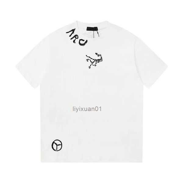 arc t shirt arcterxy clothing tees edition 2023s versatile fashion brand classic colorful print loose 12, White;black 
arc t shirt arcterxy clothing tees edition 2023s versatile fashion brand classic colorful print loose 12, White;black