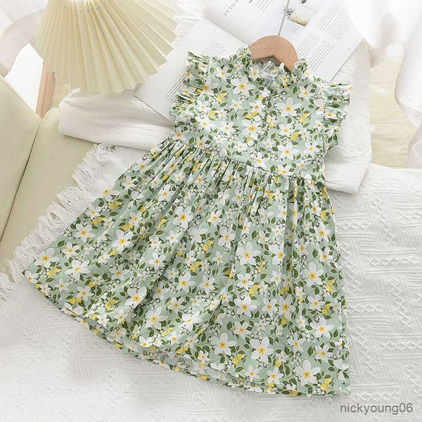 girl's dresses bear leader girls casual 2023 new summer kids baby flowers print costumes floral party birthday princess vestidos r23061, Red;yellow
girl's dresses bear leader girls casual 2023 new summer kids baby flowers print costumes floral party birthday princess vestidos r23061, Red;yellow