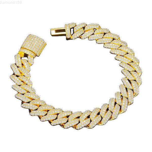 factory jewelry men's bracelet 10-14mm gold plated 925 sterling silver vvs moissanite diamond miami cuban link chain bracelet
factory jewelry men's bracelet 10-14mm gold plated 925 sterling silver vvs moissanite diamond miami cuban link chain bracelet