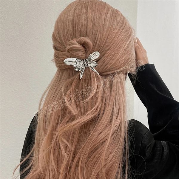 girls sweet cool y2k butterfly hair claws hair clips fashion mini metal silver black color hair clips headwear hair accessories, Slivery;white
girls sweet cool y2k butterfly hair claws hair clips fashion mini metal silver black color hair clips headwear hair accessories, Slivery;white