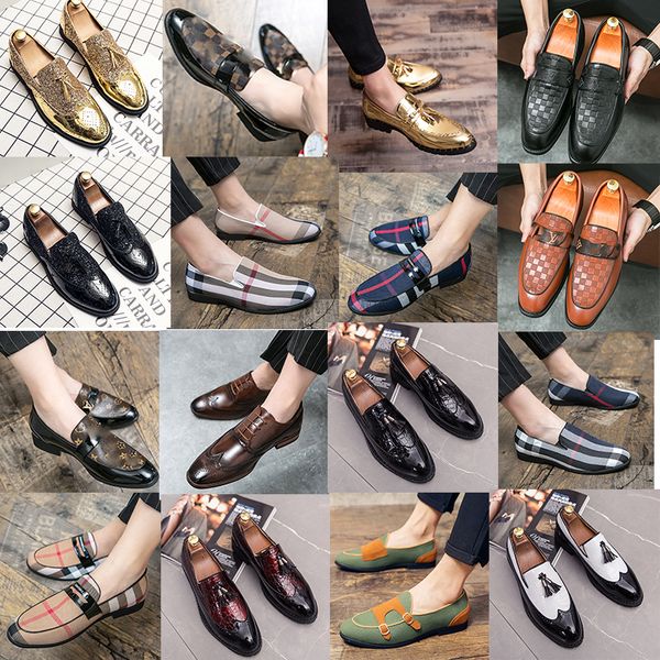 luxury brand designer loafers pointed toe crocodile burgundy dress shoes formal wear shoes office business shoes, Black
luxury brand designer loafers pointed toe crocodile burgundy dress shoes formal wear shoes office business shoes, Black