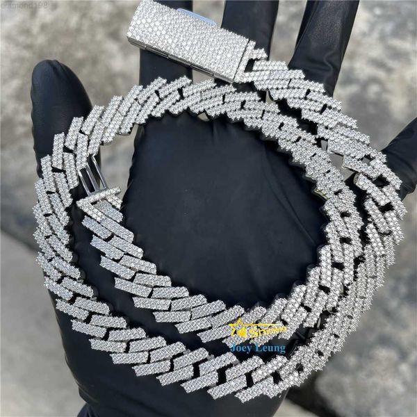 pass diamond tester 925 silver necklace vvs moissanite diamond 13mm width iced out cuban link chain hip hop
pass diamond tester 925 silver necklace vvs moissanite diamond 13mm width iced out cuban link chain hip hop