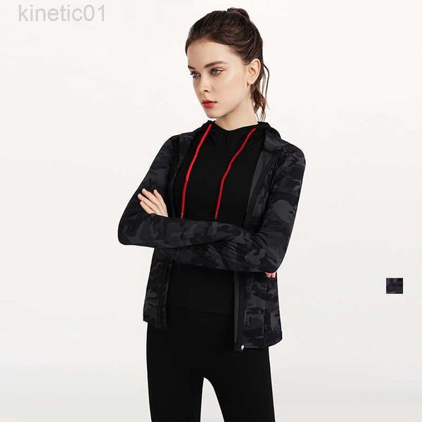 designer lululemens women jacket autumn and winter sports coat women's yoga running outdoor fitness zippered hooded camouflage slimming, Black;brown
designer lululemens women jacket autumn and winter sports coat women's yoga running outdoor fitness zippered hooded camouflage slimming, Black;brown
