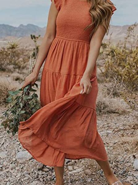 basic & casual dresses 2023 women's clothing amazon explosive products flying sleeve draw pleats layered short sleeve swing dress, Black;gray
basic & casual dresses 2023 women's clothing amazon explosive products flying sleeve draw pleats layered short sleeve swing dress, Black;gray