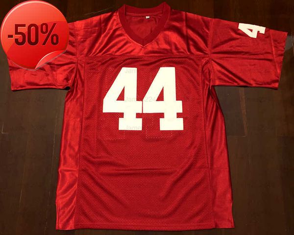 retro forrest gump #44 tom hanks movie men's football jersey stitched red s-3xl ing, Black;red
retro forrest gump #44 tom hanks movie men's football jersey stitched red s-3xl ing, Black;red