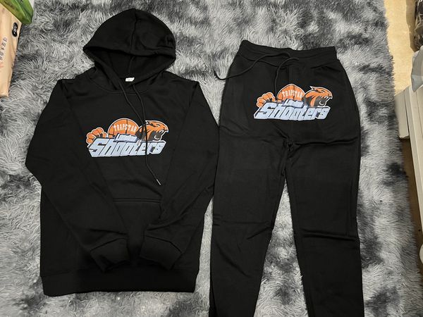 factory tail autumn trapstar shooter hooded sportswear suit men's casual sportswear pure cotton warm and comfortable london rap hip-hop, Black
factory tail autumn trapstar shooter hooded sportswear suit men's casual sportswear pure cotton warm and comfortable london rap hip-hop, Black
