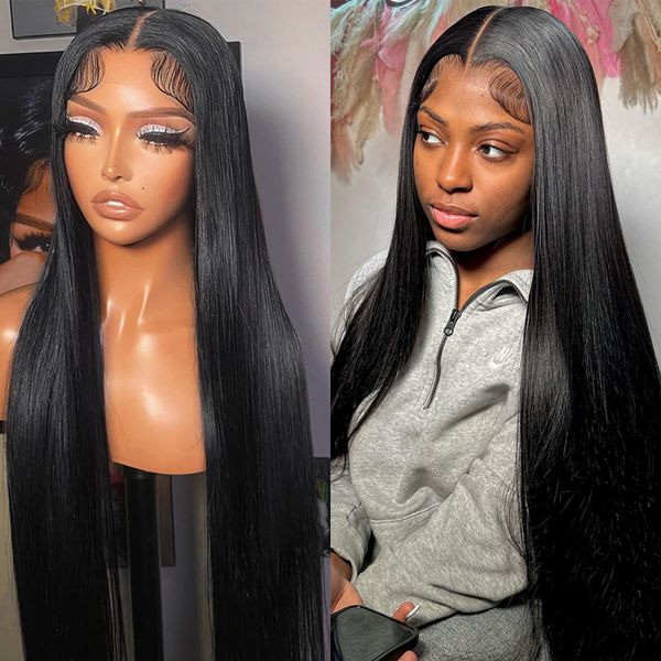 straight 13x6 transparent lace front human hair wigs brazilian remy bone straight 30 32 inch 180% 4x4 lace closure wig for women, Black;brown
straight 13x6 transparent lace front human hair wigs brazilian remy bone straight 30 32 inch 180% 4x4 lace closure wig for women, Black;brown