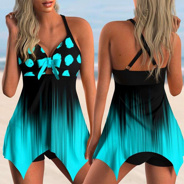 ruicheng tankinitong fat woman swimwear skirt gradient printing large size swimsuit for women, White;black
ruicheng tankinitong fat woman swimwear skirt gradient printing large size swimsuit for women, White;black