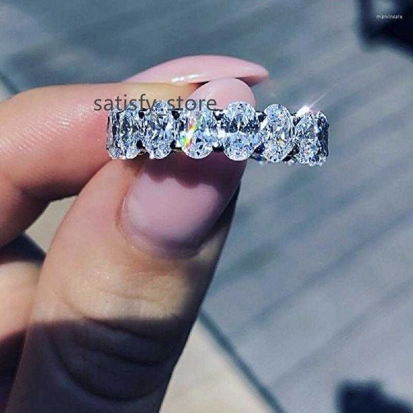 cluster rings 18k au750 gold ring oval mosan diamond d color vvs1 wedding engagement party anniversary valentine's gift fashion, Golden;silver
cluster rings 18k au750 gold ring oval mosan diamond d color vvs1 wedding engagement party anniversary valentine's gift fashion, Golden;silver