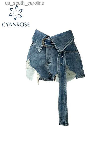 fashion high waist ladies ripped denim shorts 2023 summer women's streetwear shorts jeans with belt y2k casual korean style l230522, White;black
fashion high waist ladies ripped denim shorts 2023 summer women's streetwear shorts jeans with belt y2k casual korean style l230522, White;black