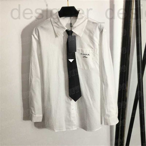 women's blouses & shirts designer women letters print tshirts with tie metal badge long sleeve shirt spring cardigan ibh0, White
women's blouses & shirts designer women letters print tshirts with tie metal badge long sleeve shirt spring cardigan ibh0, White