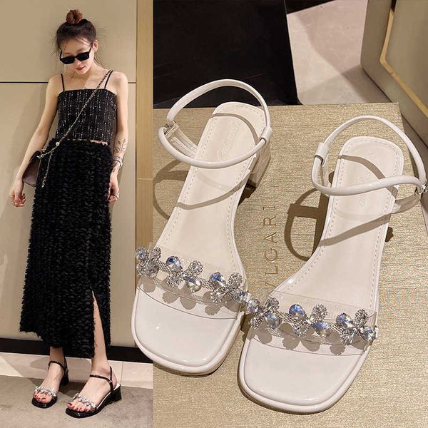 sandals thick heel women's 2023 new summer mid stripe french fashion high trend, Black
sandals thick heel women's 2023 new summer mid stripe french fashion high trend, Black