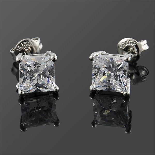 925 silver women's stud earrings 18k platinum-plated zircon stud earrings hypoallergenic square ear bone nails for women and men design, Golden;silver
925 silver women's stud earrings 18k platinum-plated zircon stud earrings hypoallergenic square ear bone nails for women and men design, Golden;silver