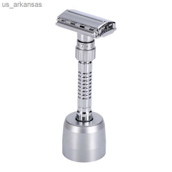 adjustable double edge safety razors shaving zinc alloy chrome metal manual shaver with case l230523
adjustable double edge safety razors shaving zinc alloy chrome metal manual shaver with case l230523