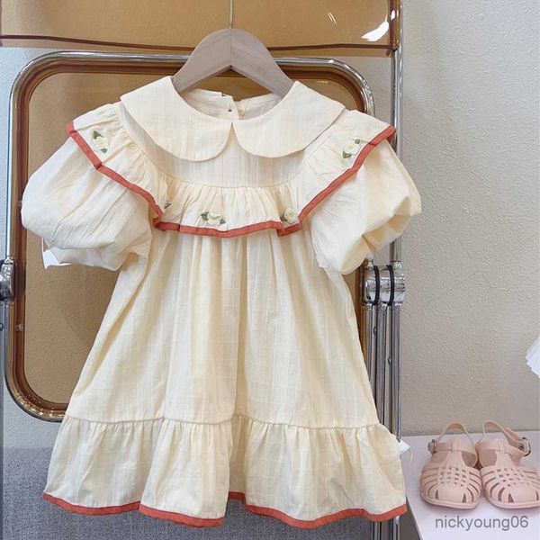 girl's dresses girls summer dress elegant ruffles embroidery cute flowers baby kids princess birthday children clothes vestidos r230612, Red;yellow
girl's dresses girls summer dress elegant ruffles embroidery cute flowers baby kids princess birthday children clothes vestidos r230612, Red;yellow