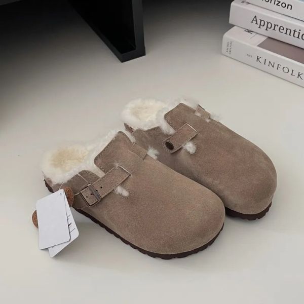 2023 boston winter fur clog slipper fur leather mule clogs slippers long plush furry birks shearling warm indoor soft cork buckle slides foo, Black
2023 boston winter fur clog slipper fur leather mule clogs slippers long plush furry birks shearling warm indoor soft cork buckle slides foo, Black