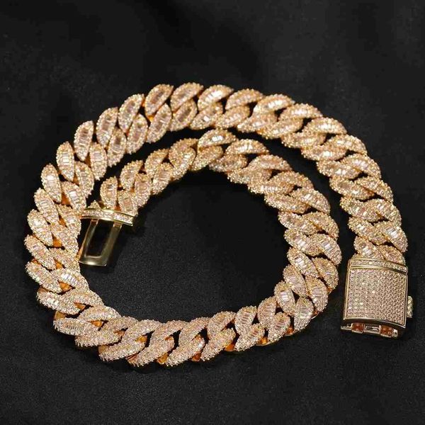 hip hop jewelry 925 sterling silver 16mm baguette moissanite iced out miami cuban link necklace
hip hop jewelry 925 sterling silver 16mm baguette moissanite iced out miami cuban link necklace