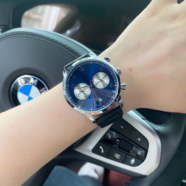 2023 men's watch designer watch quartz watch casual watch stainless steel strap 45mm dial waterproof watch with case, Slivery;brown
2023 men's watch designer watch quartz watch casual watch stainless steel strap 45mm dial waterproof watch with case, Slivery;brown
