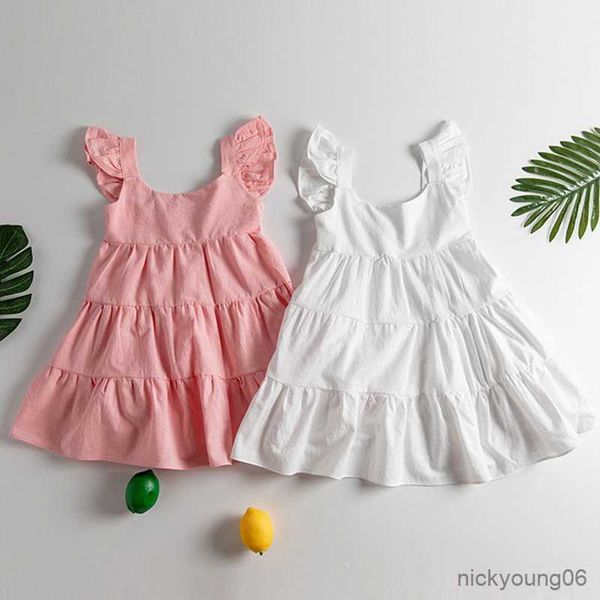 girl's dresses new solid color cotton and dress princess girls sleeveless layered r230612, Red;yellow
girl's dresses new solid color cotton and dress princess girls sleeveless layered r230612, Red;yellow