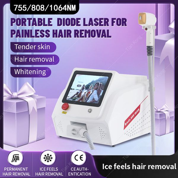 2023 painless 808nm diode laser remove hair machine laser rf epilator body hair removal device 3 wavelength ice platinum diode, Black
2023 painless 808nm diode laser remove hair machine laser rf epilator body hair removal device 3 wavelength ice platinum diode, Black