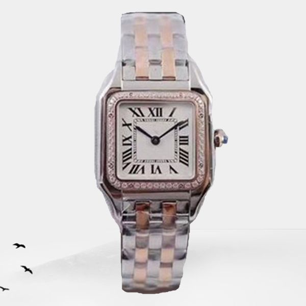 women watches quartz movement watch lady square tank 904l stainless steel case original clasp analog casual wristwatch montre luxe rectangle, Slivery;brown
women watches quartz movement watch lady square tank 904l stainless steel case original clasp analog casual wristwatch montre luxe rectangle, Slivery;brown