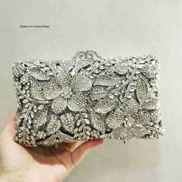 totes flower pattern silver gold woman diamond evening bag dinner party crystal floral handbag wedding bridal rhinestone new purse
totes flower pattern silver gold woman diamond evening bag dinner party crystal floral handbag wedding bridal rhinestone new purse