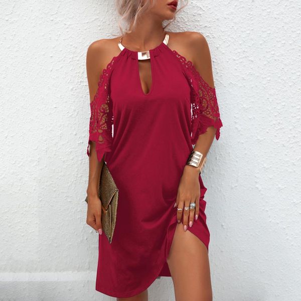 women's fashion dress evening party mini dress strapless dresses up short sleeve lace dew shoulder halter neck solid, White;black
women's fashion dress evening party mini dress strapless dresses up short sleeve lace dew shoulder halter neck solid, White;black