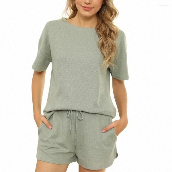 women's shorts 2023summer beauty's rib short sleeve solid color leisure two piece suit sports pullover t-shirt home wear v2pa#, White;black
women's shorts 2023summer beauty's rib short sleeve solid color leisure two piece suit sports pullover t-shirt home wear v2pa#, White;black