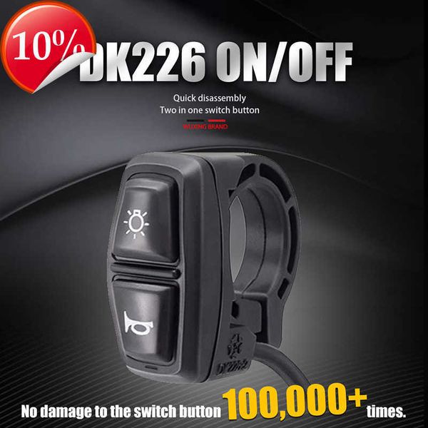 new bicycle lithium battery modified two-in-one dk226 horn switch dk336 for motorcycle button can control turn signal light
new bicycle lithium battery modified two-in-one dk226 horn switch dk336 for motorcycle button can control turn signal light