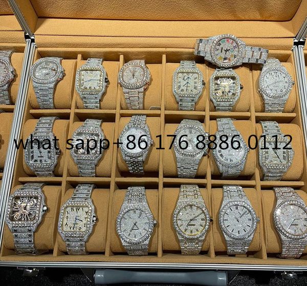 luxury mens watch movement watches for men iced out watch moissanite watch wristwatch mechanical automatic designer watches diamond watch mo, Slivery;brown
luxury mens watch movement watches for men iced out watch moissanite watch wristwatch mechanical automatic designer watches diamond watch mo, Slivery;brown