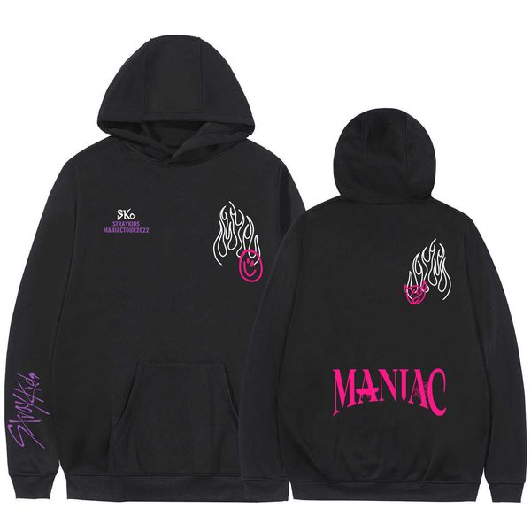 mens hoodies sweatshirts designer women fashion loose streetwear clothing straykids tour maniac singing together hoodie men's and women, Black
mens hoodies sweatshirts designer women fashion loose streetwear clothing straykids tour maniac singing together hoodie men's and women, Black