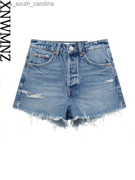 xnwmnz 2023 women fashion bermuda high waist denim shorts woman vintage zipper frayed hem ripped female shorts, White;black
xnwmnz 2023 women fashion bermuda high waist denim shorts woman vintage zipper frayed hem ripped female shorts, White;black