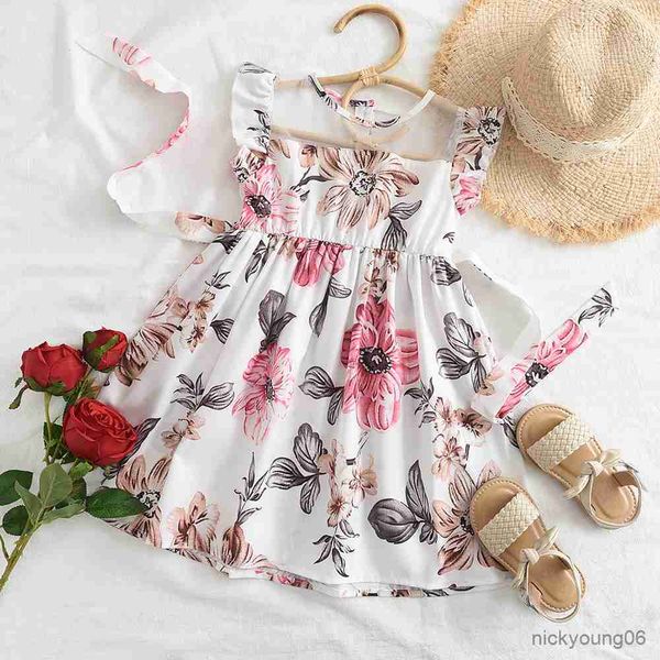 girl's dresses flower girls dress wedding party princess casual kids clothes flying sleeve children's vestidos r230612, Red;yellow
girl's dresses flower girls dress wedding party princess casual kids clothes flying sleeve children's vestidos r230612, Red;yellow