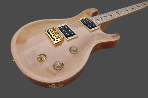 factory custom natural wood color prs electric guitar with sculpted drumhead flame maple neck,maple hh pickups,can be customized
factory custom natural wood color prs electric guitar with sculpted drumhead flame maple neck,maple hh pickups,can be customized