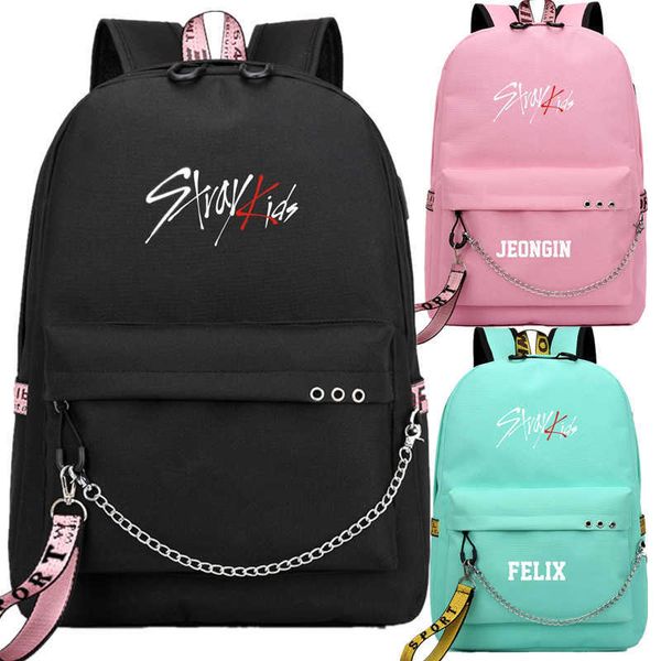 backpack kopo stray kids felix usb backpack school book black pink bag mochila travel bags lapchain backpack w headphone usb port j230517
backpack kopo stray kids felix usb backpack school book black pink bag mochila travel bags lapchain backpack w headphone usb port j230517
